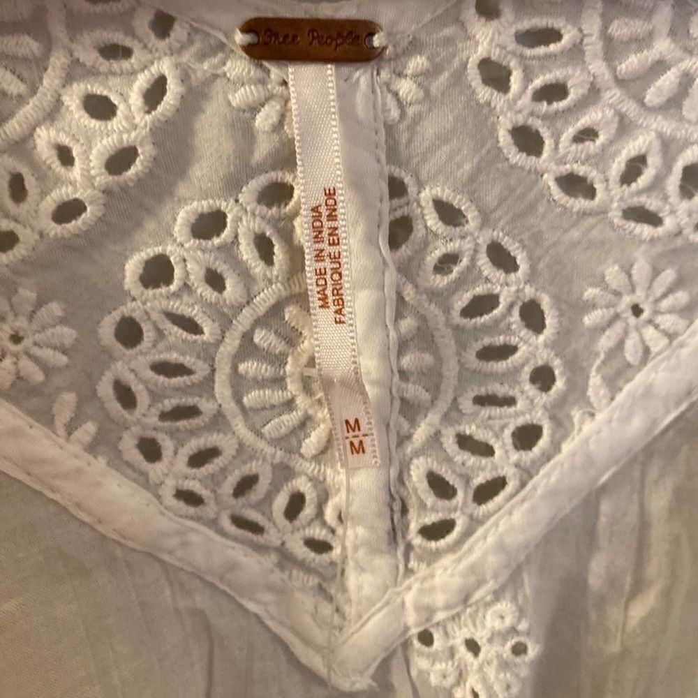NWT Free People Truly Yours Top Ivory Medium - Picture 4 of 6